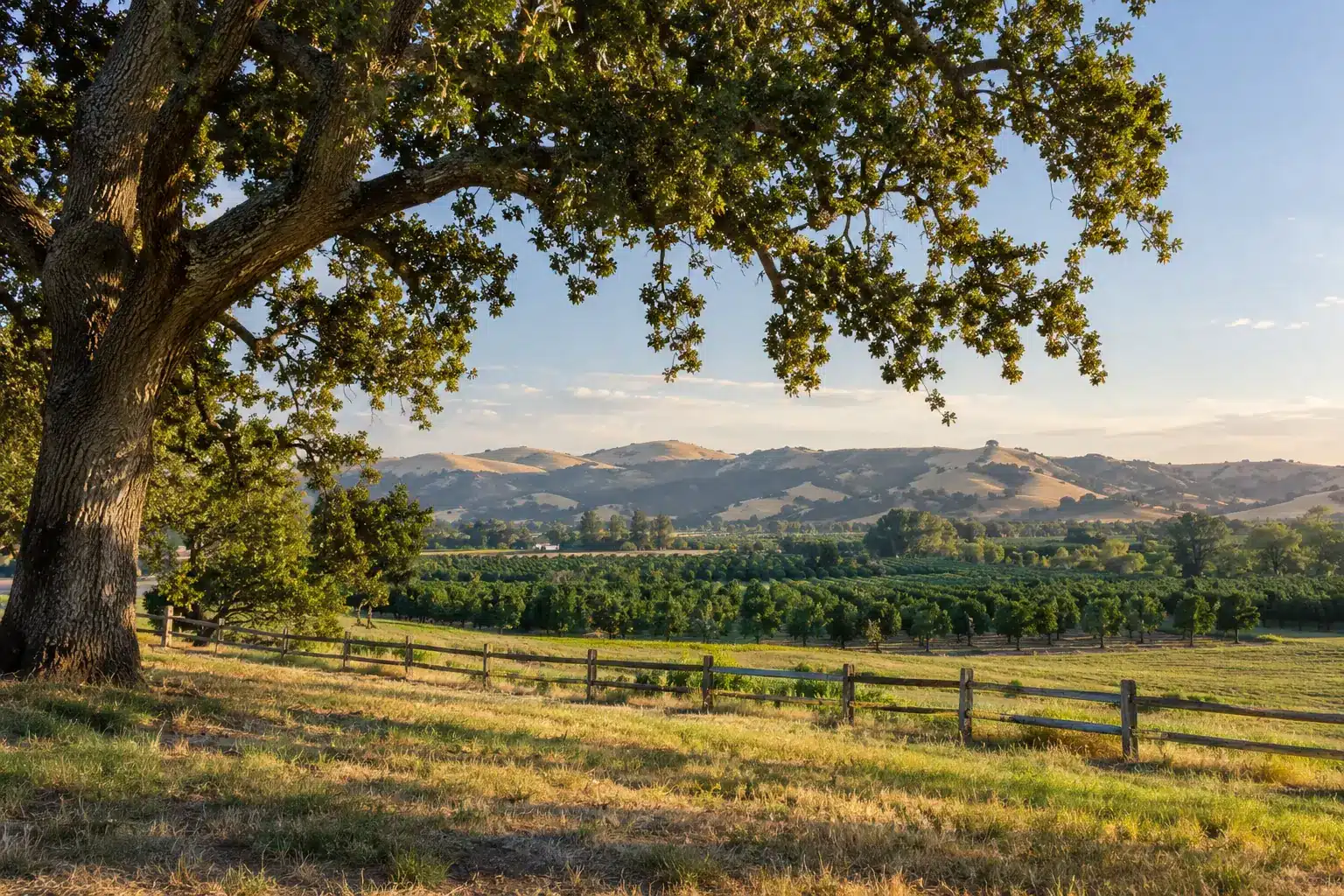 Oakdale CA rural landscape Oakdale CA rural landscape