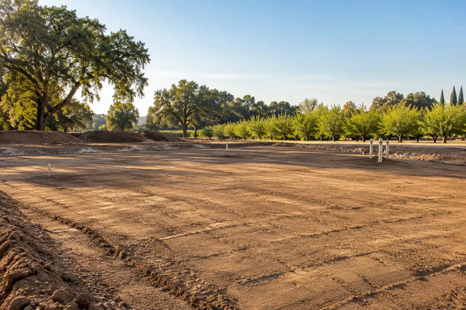 Septic site preparation in Oakdale CA Septic site preparation in Oakdale CA