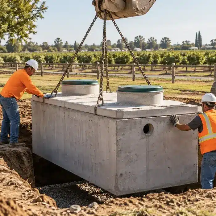 New septic system installation in Ceres CA New septic system installation in Ceres CA